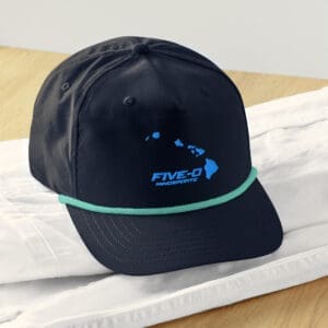 Five-O golf rope cap